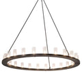 Meyda Tiffany Loxley 24 Light 72" Wide Ring Chandelier