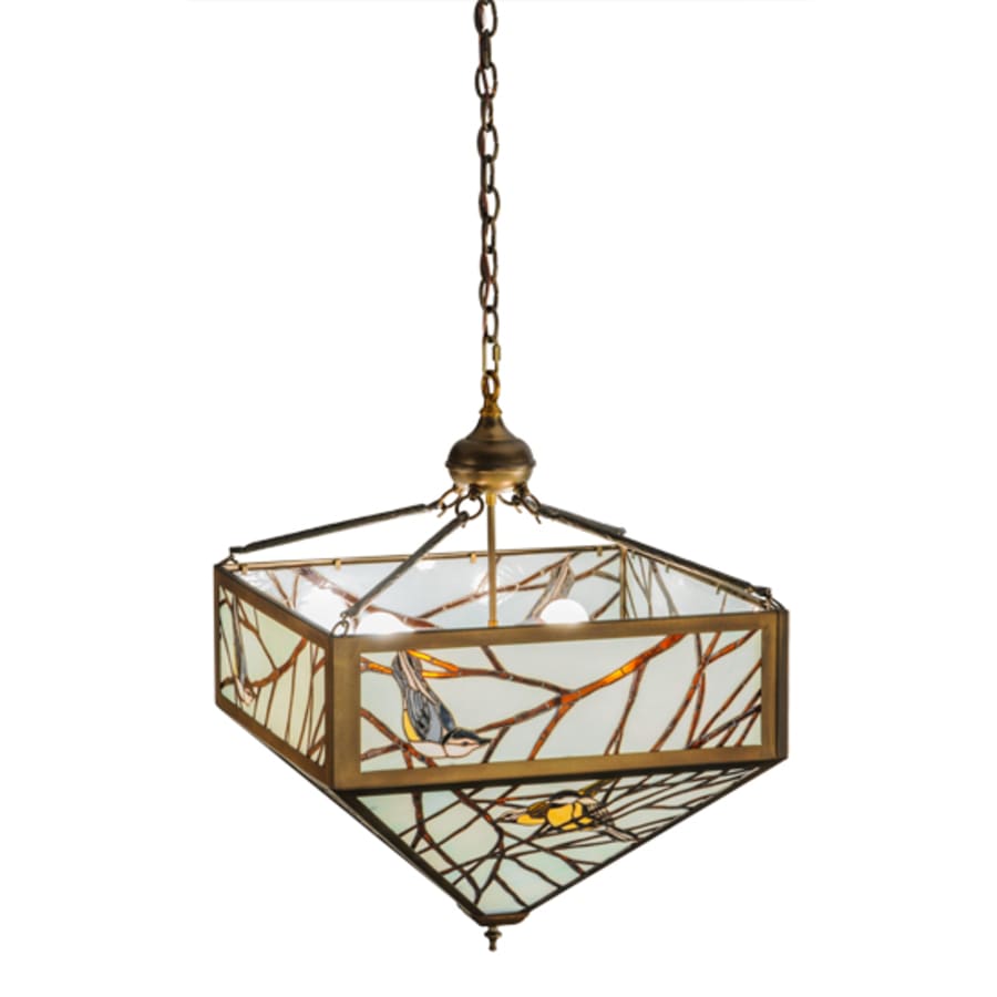 Meyda Tiffany Backyard Friends 4 Light 30" Wide Pendant