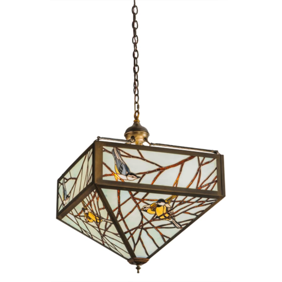 Meyda Tiffany Backyard Friends 4 Light 30" Wide Pendant