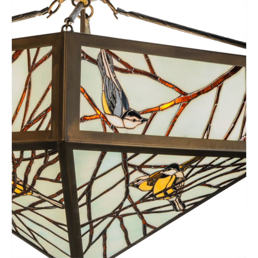 Meyda Tiffany Backyard Friends 4 Light 30" Wide Pendant
