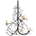 Meyda Tiffany Winter Solstice 6 Light 50" Wide Chandelier