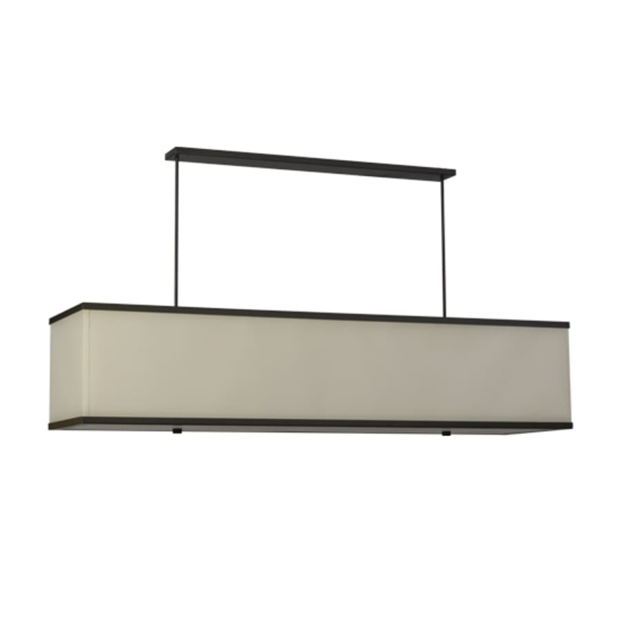 Meyda Tiffany Quadrato 5 Light 75" Wide Linear Pendant
