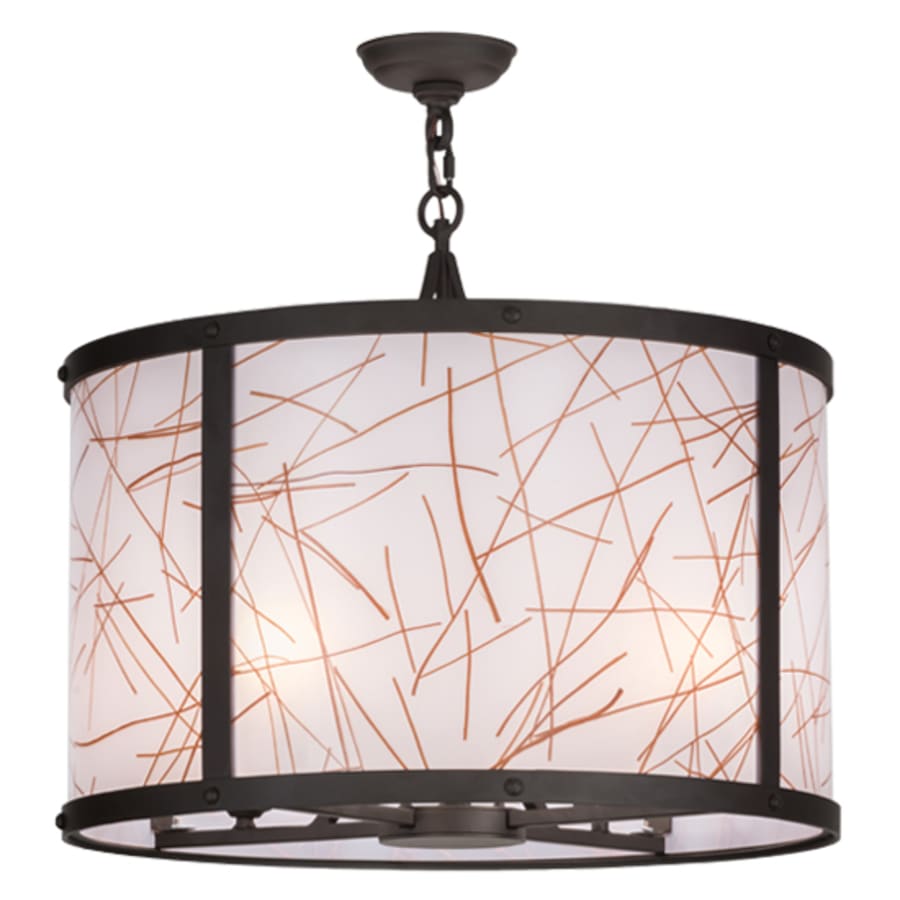 Meyda Tiffany Veritas 4 Light 24" Wide Pendant