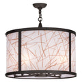 Meyda Tiffany Veritas 4 Light 24" Wide Pendant
