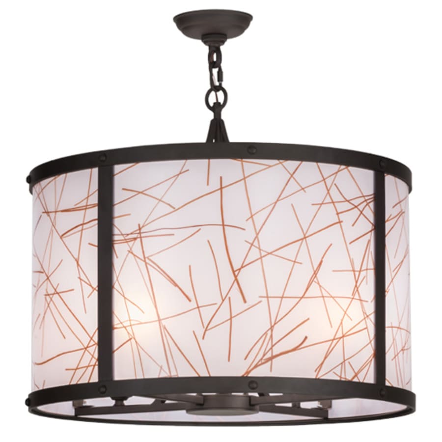 Meyda Tiffany Veritas 4 Light 24" Wide Pendant