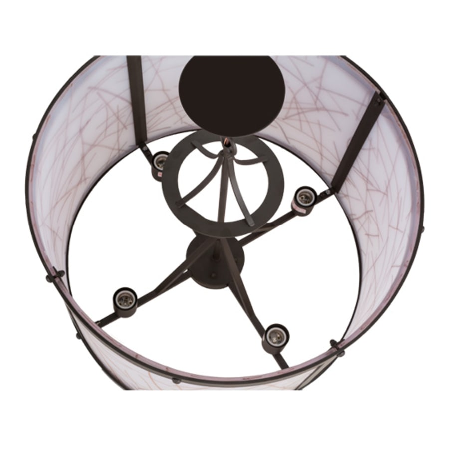 Meyda Tiffany Veritas 4 Light 24" Wide Pendant