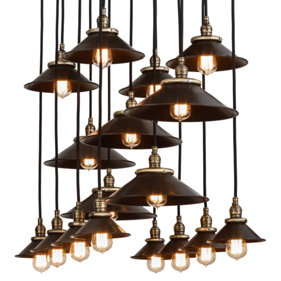 Meyda Tiffany Revival 17 Light 24" Wide Multi Light Pendant