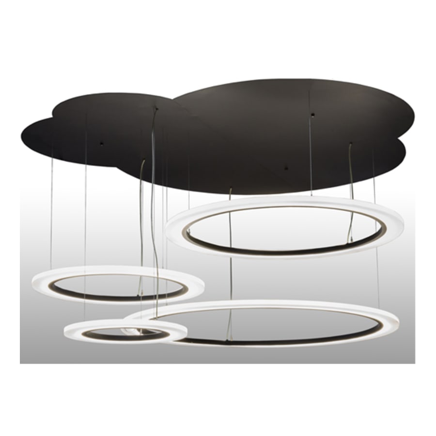 Meyda Tiffany Anillo 84" Wide Abstract Multi Light Pendant