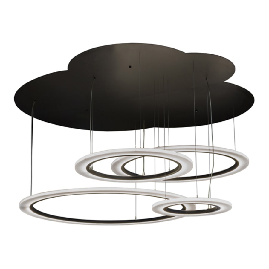 Meyda Tiffany Anillo 84" Wide Abstract Multi Light Pendant