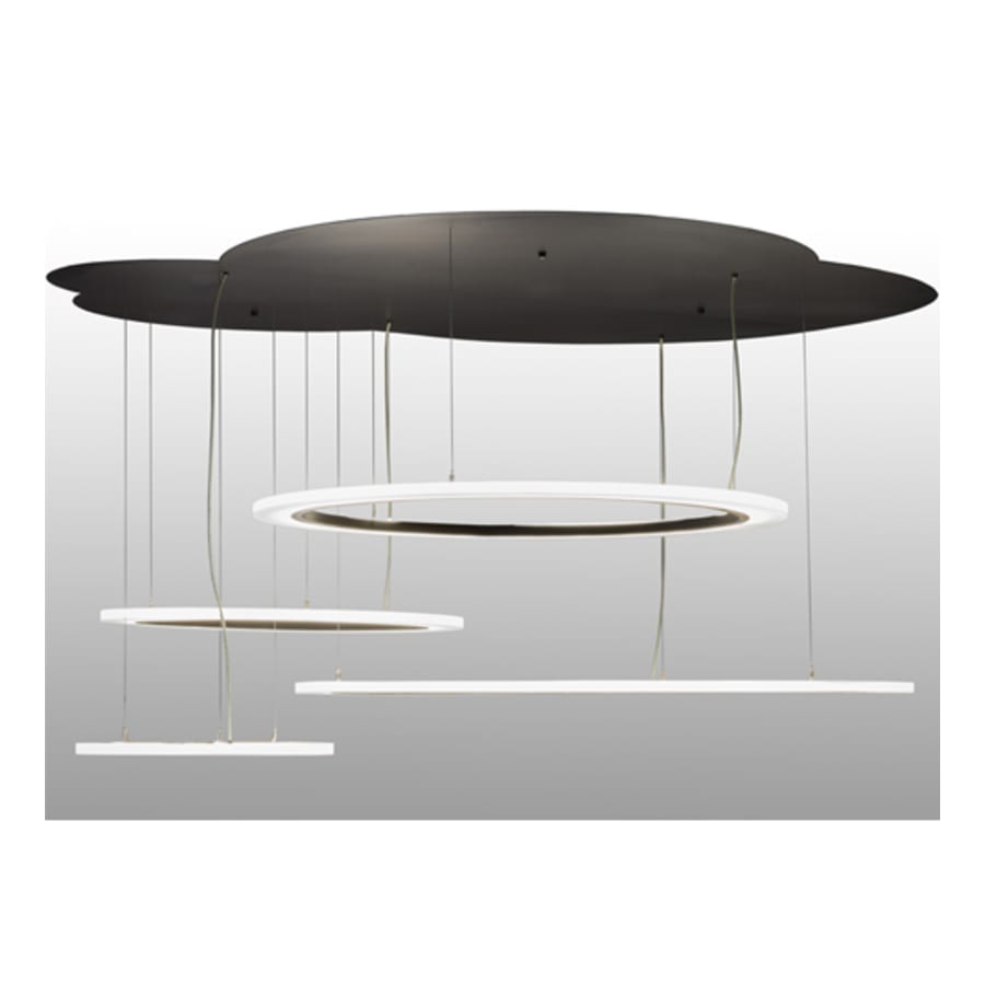 Meyda Tiffany Anillo 84" Wide Abstract Multi Light Pendant