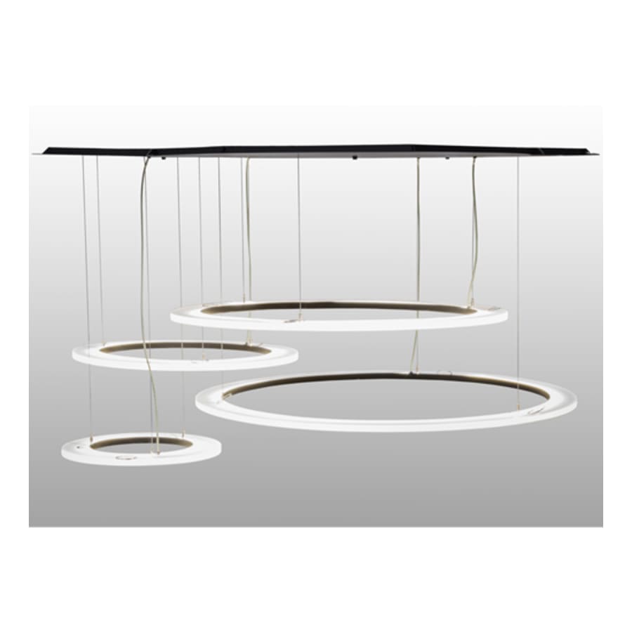 Meyda Tiffany Anillo 84" Wide Abstract Multi Light Pendant