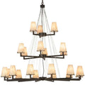Meyda Tiffany St Lawrence 21 Light 54" Wide Chandelier