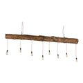 Meyda Tiffany Hounds Tooth 8 Light 120" Wide Abstract Linear Pendant