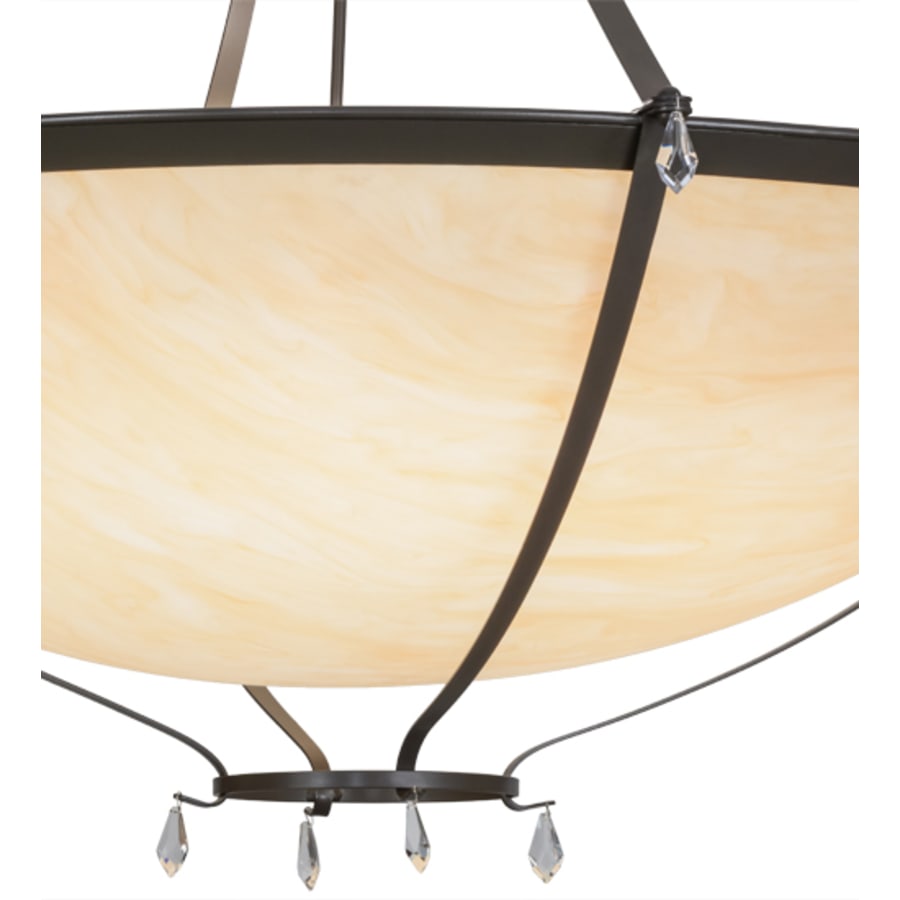 Meyda Tiffany Modesto 8 Light 50" Wide Crystal Pendant
