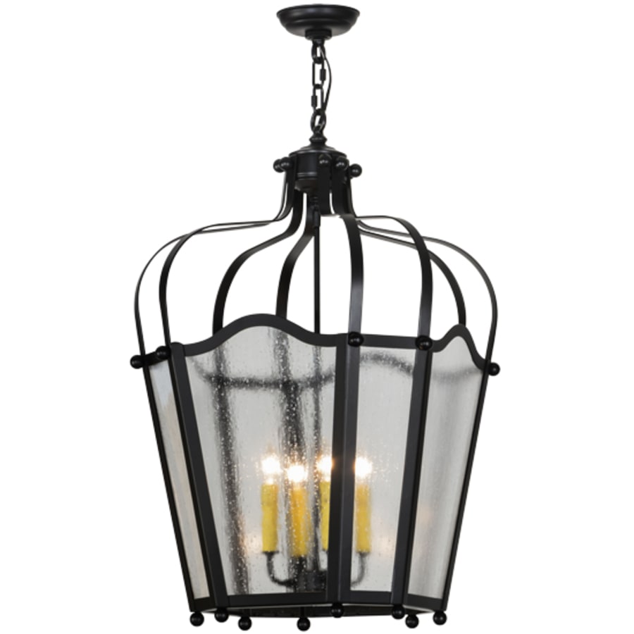 Meyda Tiffany Citadel 4 Light 23" Wide Taper Candle Pendant