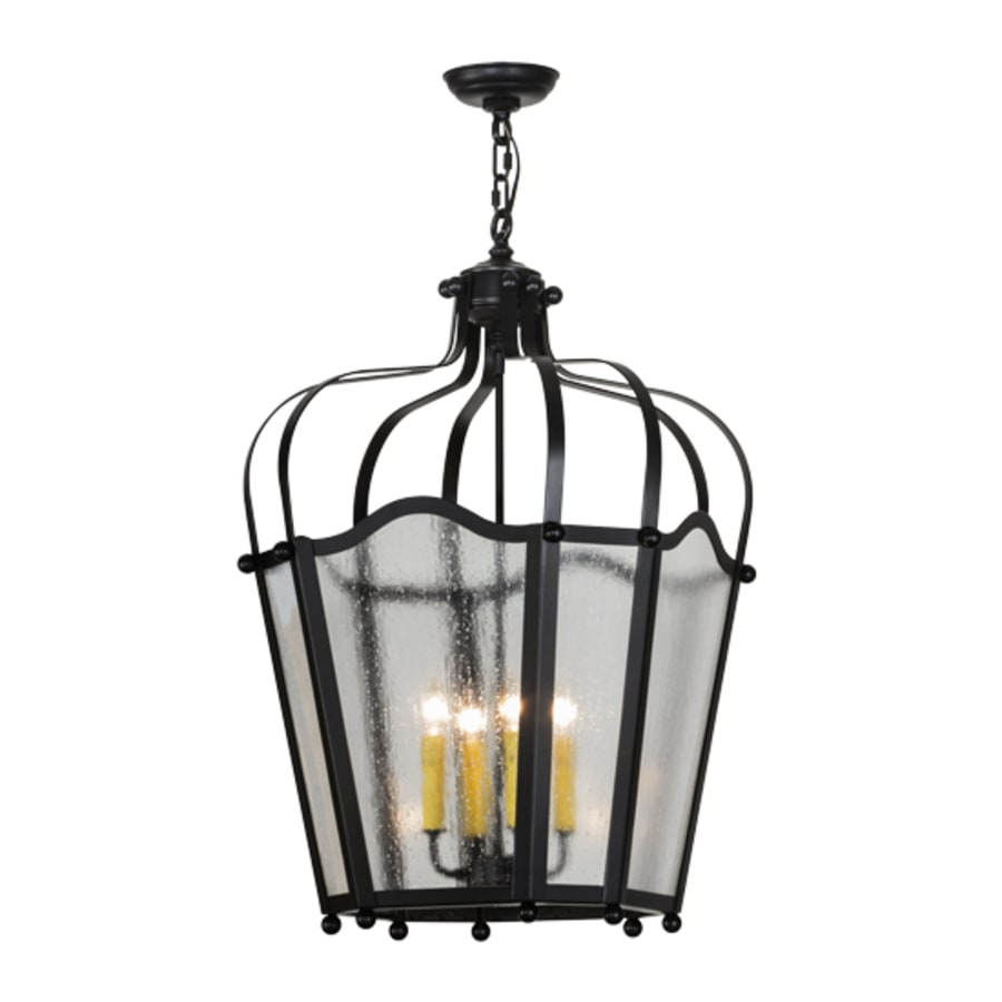 Meyda Tiffany Citadel 4 Light 23" Wide Taper Candle Pendant