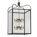 Meyda Tiffany Rennes 12 Light 45" Wide Taper Candle Pendant