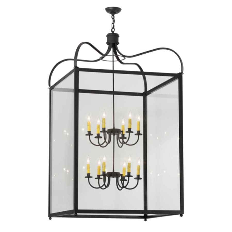 Meyda Tiffany Rennes 12 Light 45" Wide Taper Candle Pendant