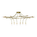 Meyda Tiffany ISON 18 Light 84" Wide Taper Candle Ring Chandelier
