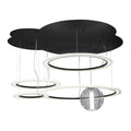 Meyda Tiffany Bola 84" Wide Abstract Multi Light Pendant