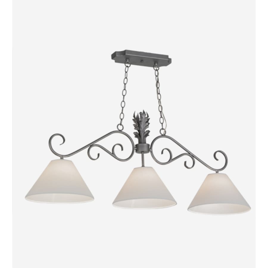 Meyda Tiffany Bristol 3 Light 48" Wide Linear Pendant