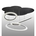 Meyda Tiffany Anillo Tilt 84" Wide Abstract Multi Light Pendant