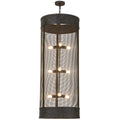 Meyda Tiffany Cilindro 9 Light 24" Wide Cage Pendant