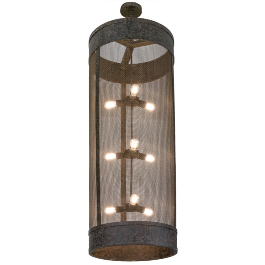 Meyda Tiffany Cilindro 9 Light 24" Wide Cage Pendant