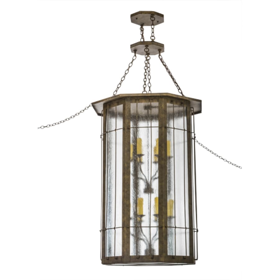 Meyda Tiffany Albany 16 Light 38" Wide Taper Candle Pendant