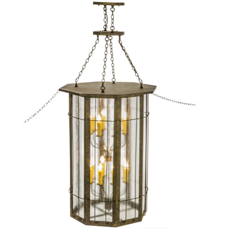 Meyda Tiffany Albany 16 Light 38" Wide Taper Candle Pendant