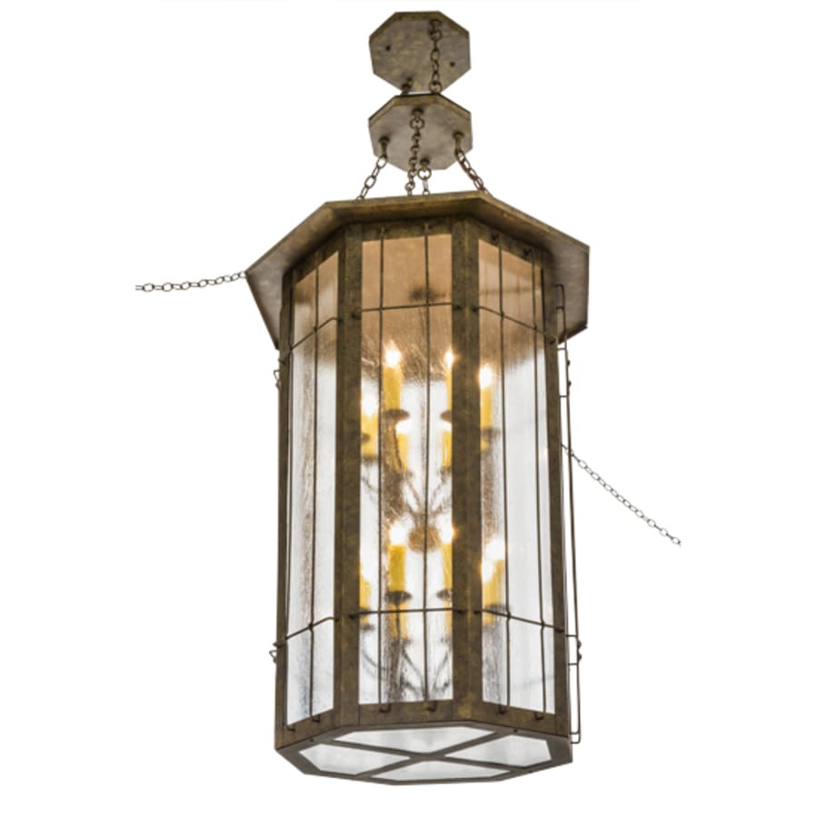 Meyda Tiffany Albany 16 Light 38" Wide Taper Candle Pendant