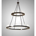 Meyda Tiffany Loxley 28 Light 60" Wide Ring Chandelier
