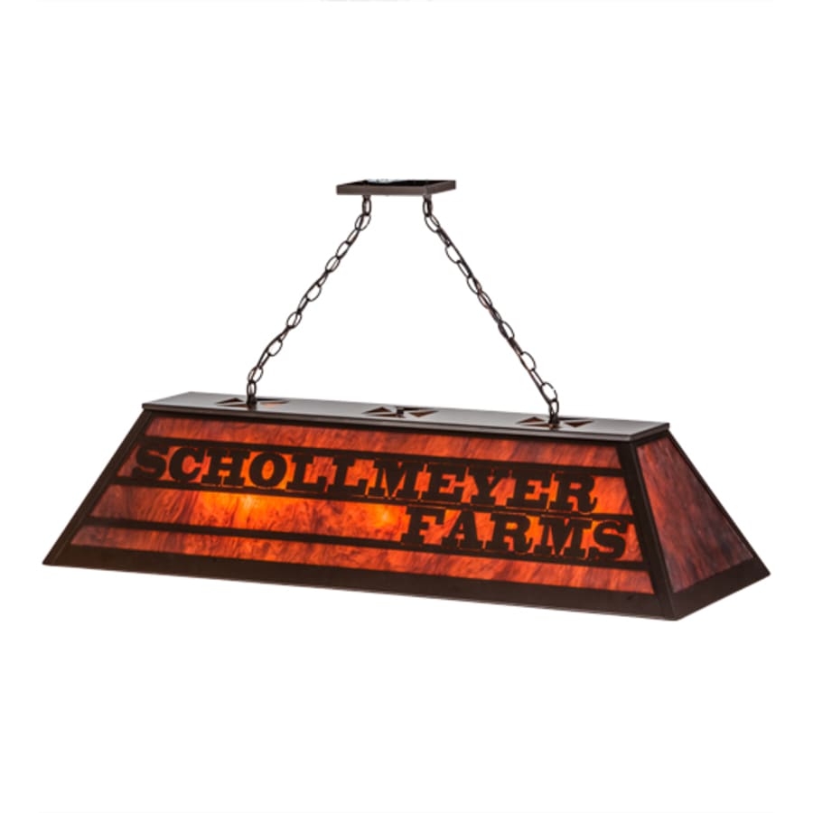 Meyda Tiffany Personalized 9 Light 48" Wide Linear Pendant