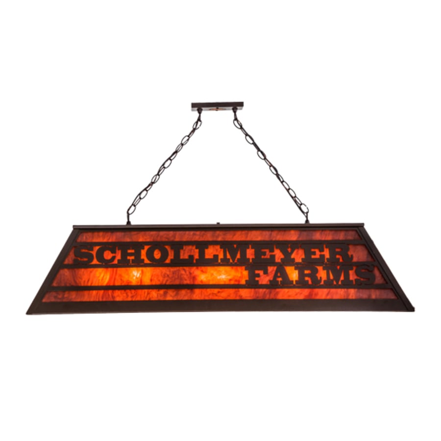 Meyda Tiffany Personalized 9 Light 48" Wide Linear Pendant