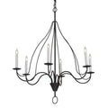 Meyda Tiffany Polonaise 6 Light 36" Wide Taper Candle Style Chandelier