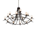 Meyda Tiffany Octavia 15 Light 78" Wide Ring Chandelier