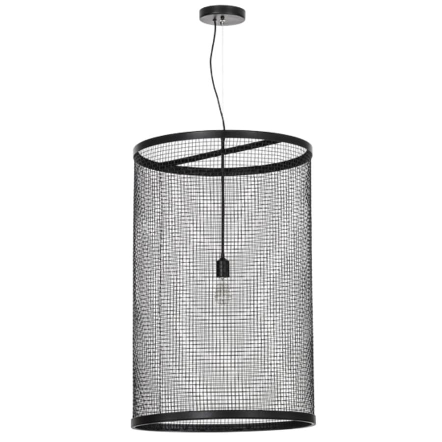 Meyda Tiffany Cilindro 24" Wide Cage Pendant