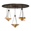 Meyda Tiffany Jadestone 11 Light 48" Wide Multi Light Pendant
