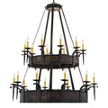 Meyda Tiffany Costello 20 Light 48" Wide Taper Candle Style Chandelier
