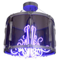 Meyda Tiffany Purple Haze 6 Light 26" Wide Pendant