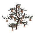 Meyda Tiffany Pine Branch Valley View 18 Light 91" Wide Chandelier
