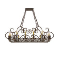 Meyda Tiffany Carlotta 12 Light 25" Wide Taper Candle Pendant