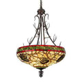 Meyda Tiffany Pinecone 4 Light 24" Wide Pendant