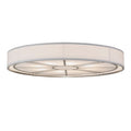 Meyda Tiffany Cilindro Milwaukee 8 Light 60" Wide Flush Mount Drum Ceiling Fixture