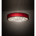 Meyda Tiffany Cilindro 4 Light 30" Wide Suspension Pendant