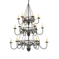 Meyda Tiffany Polonella 18 Light 48" Wide Taper Candle Style Chandelier