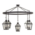 Meyda Tiffany Coach 15 Light 68" Wide Lantern Chandelier