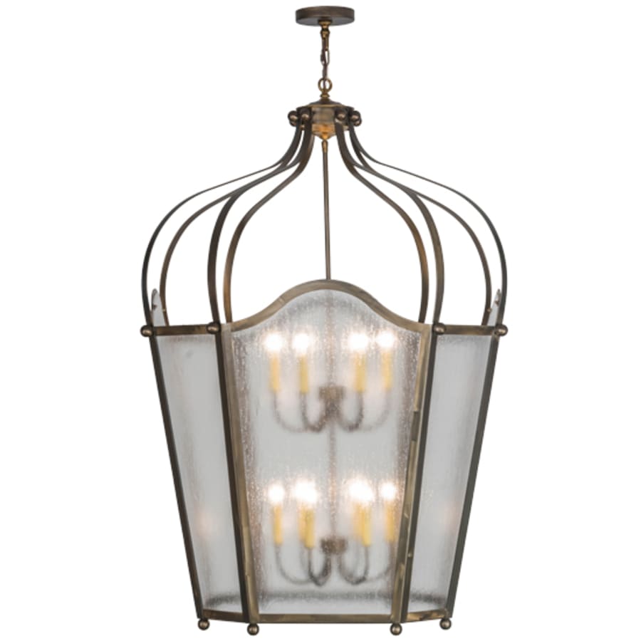 Meyda Tiffany Citadel 12 Light 42" Wide Taper Candle Pendant