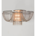 Meyda Tiffany Niagara 8 Light 60" Wide Flush Mount Waterfall Ceiling Fixture