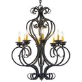 Meyda Tiffany Fernando 8 Light 28" Wide Taper Candle Style Chandelier